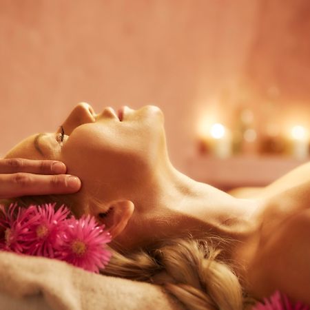 Thermes Luxury Villas And Spa (Adults Only) Megalochori  Bagian luar foto