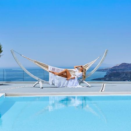Thermes Luxury Villas And Spa (Adults Only) Megalochori  Bagian luar foto