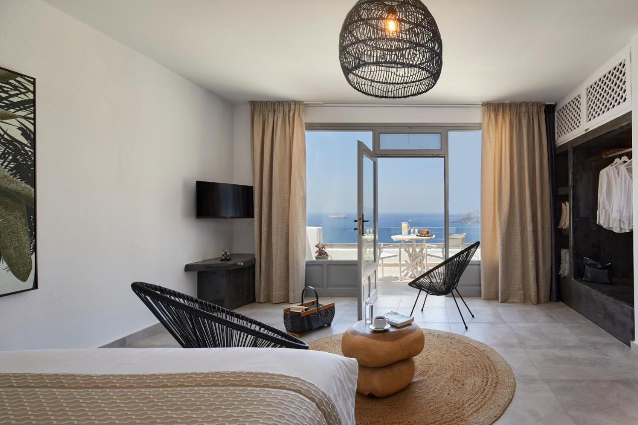 Thermes Luxury Villas And Spa (Adults Only) Megalochori  Bagian luar foto