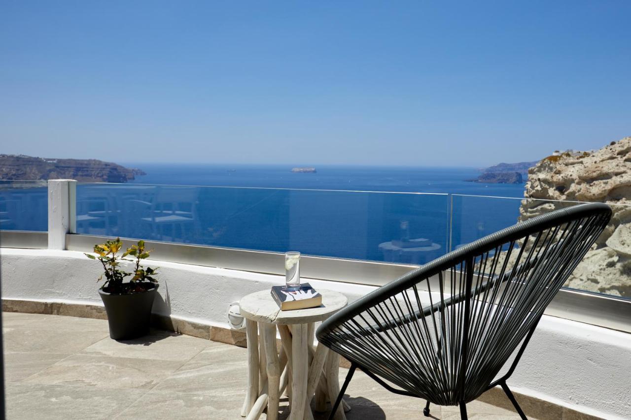 Thermes Luxury Villas And Spa (Adults Only) Megalochori  Bagian luar foto
