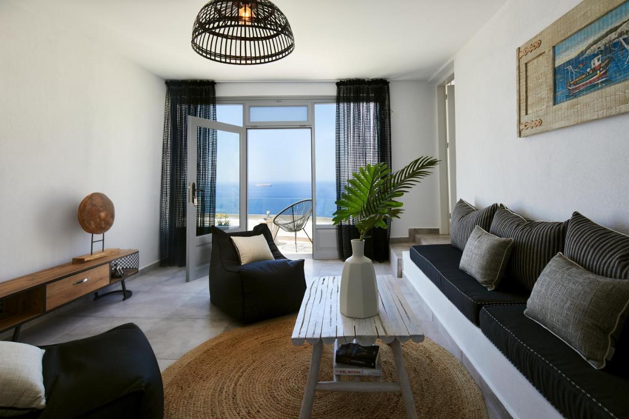 Thermes Luxury Villas And Spa (Adults Only) Megalochori  Bagian luar foto