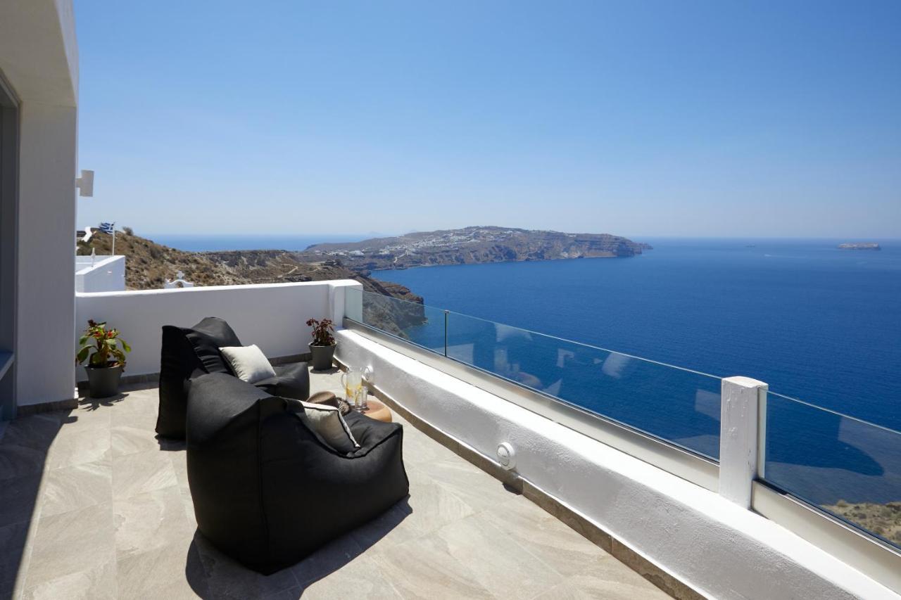 Thermes Luxury Villas And Spa (Adults Only) Megalochori  Bagian luar foto
