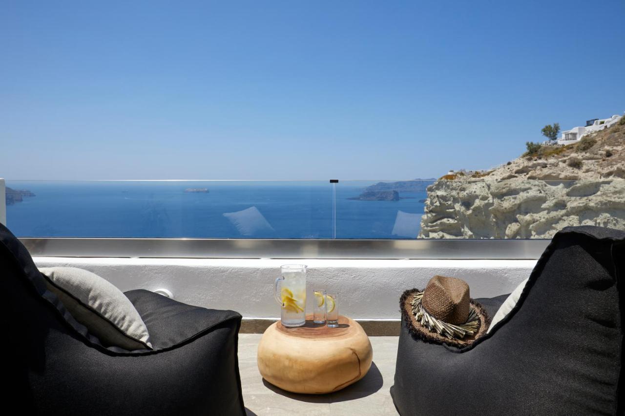 Thermes Luxury Villas And Spa (Adults Only) Megalochori  Bagian luar foto