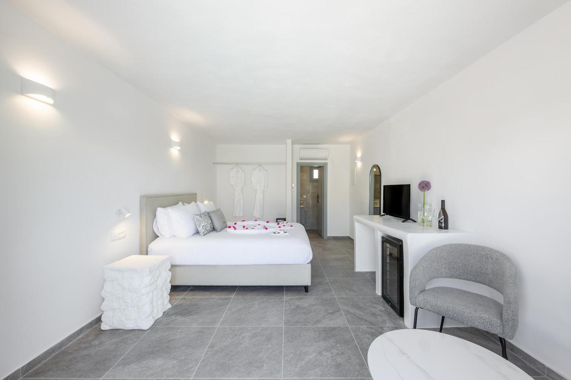 Thermes Luxury Villas And Spa (Adults Only) Megalochori  Bagian luar foto