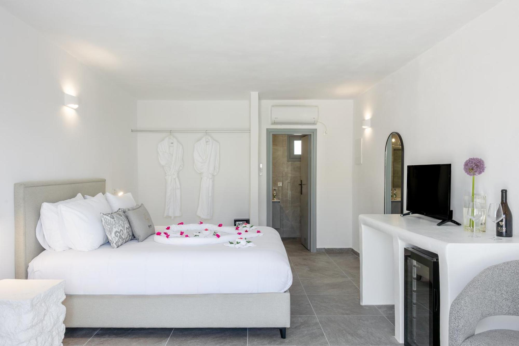 Thermes Luxury Villas And Spa (Adults Only) Megalochori  Bagian luar foto